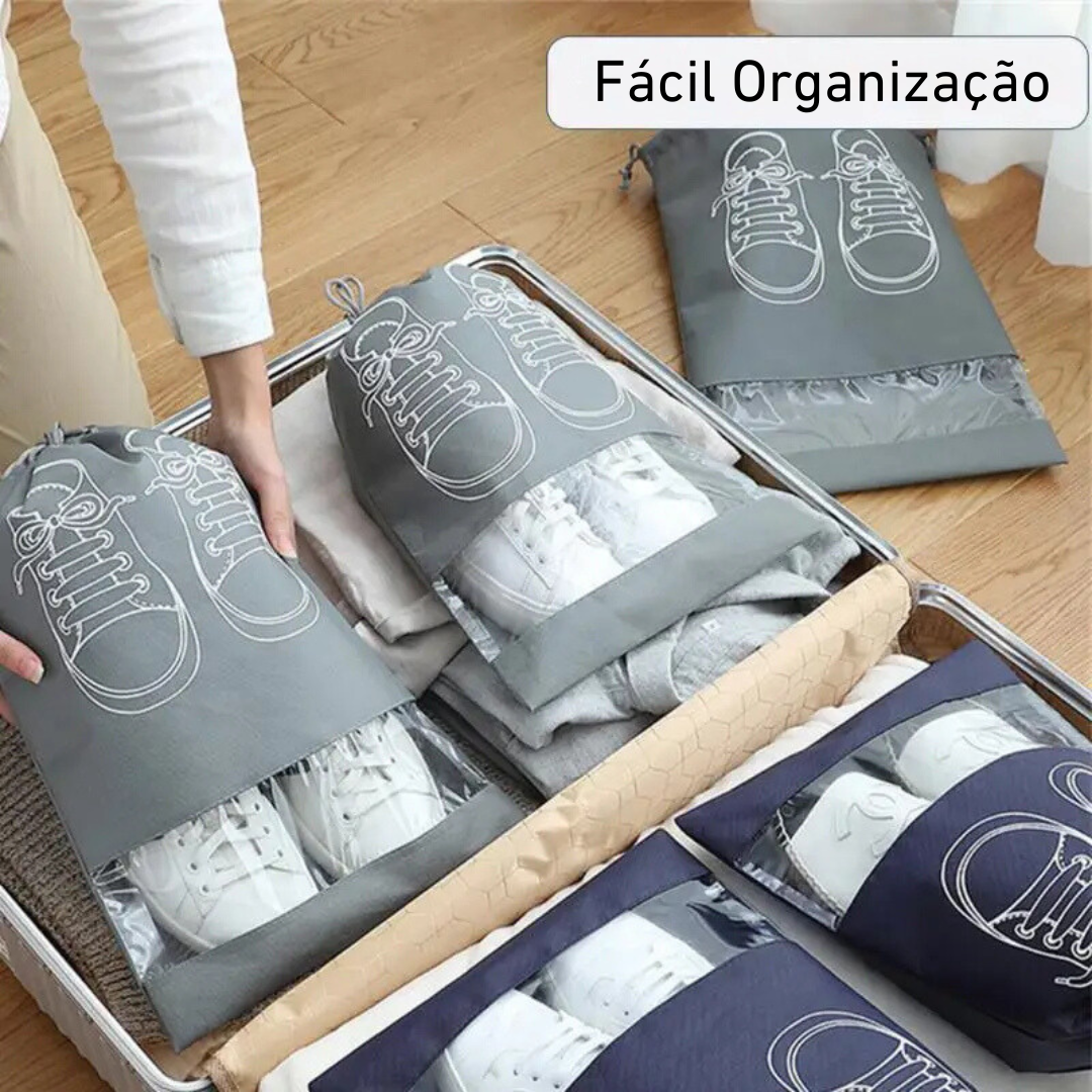 Saco Organizador de Calçados para Viagem - Voyago