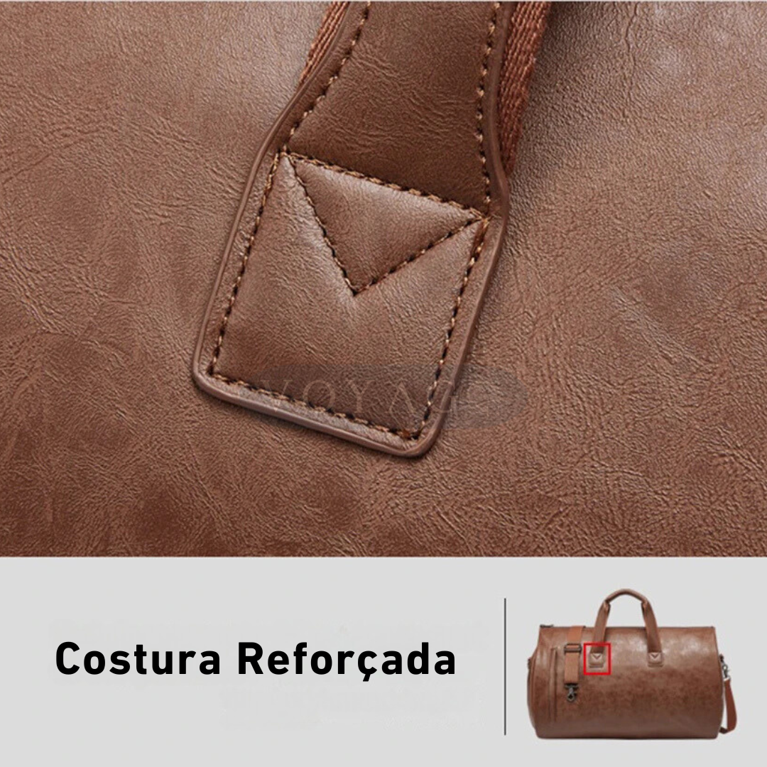 Bolsa de Mão Executiva em Couro - Voyago