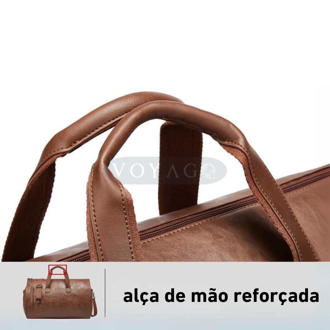 Bolsa de Mão Executiva em Couro - Voyago